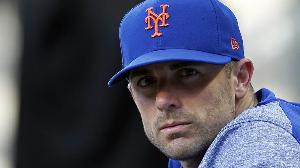 New York Mets David Wright looks on during the first inning of a baseball game against the Pittsburgh Pirates on Monday, June 25, 2018, in New York. (AP Photo/Adam Hunger)