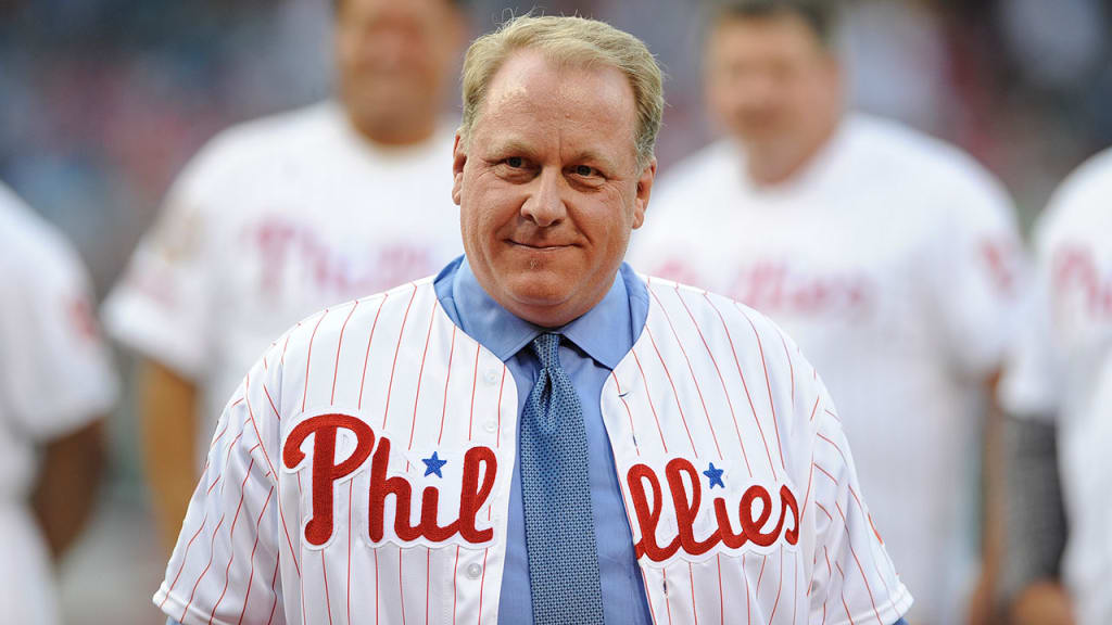Curt Schilling won 101 games over 242 appearances during his nine-season career with the Phillies. (AP)