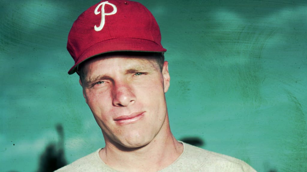 Phillies Bell -- OTD 1950: 23-year-old Richie Ashburn takes his regular CF  spot in the #Phillies lineup at Cincinnati. It begins a streak of 730  games, fifth-longest in NL history, which doesn't
