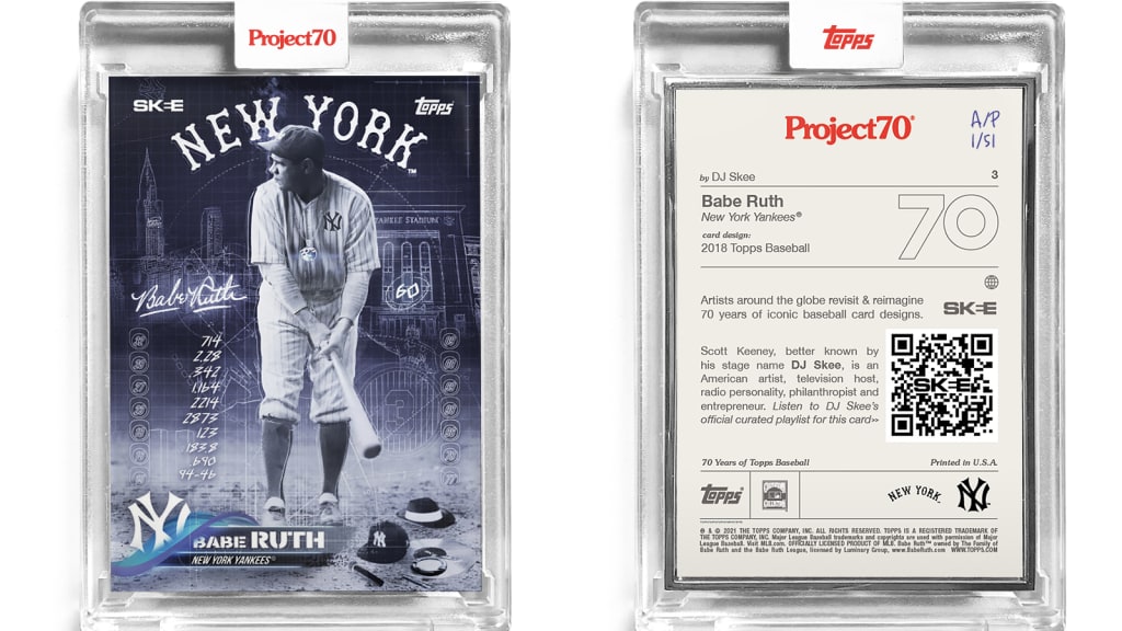 Topps Topps Project70 Card 666 | Babe Ruth by Alex Pardee