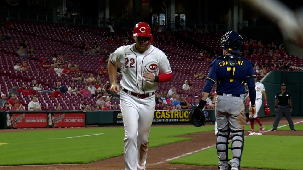 Reds beat Brewers 10-5, win 2 straight for 1st time in '22 - Seattle Sports