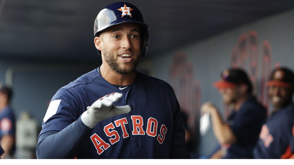 Blue Jays' Springer not starting vs. Astros, is available to pinch hit