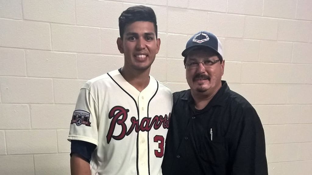 "I wouldn't change anything, seeing his almost at-bat and missing all the flights," Rudy Ruiz said.