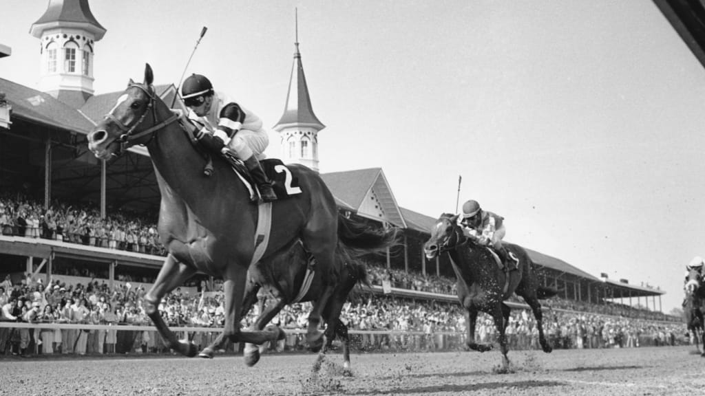 Affirmed at the 1978 Kentucky Derby