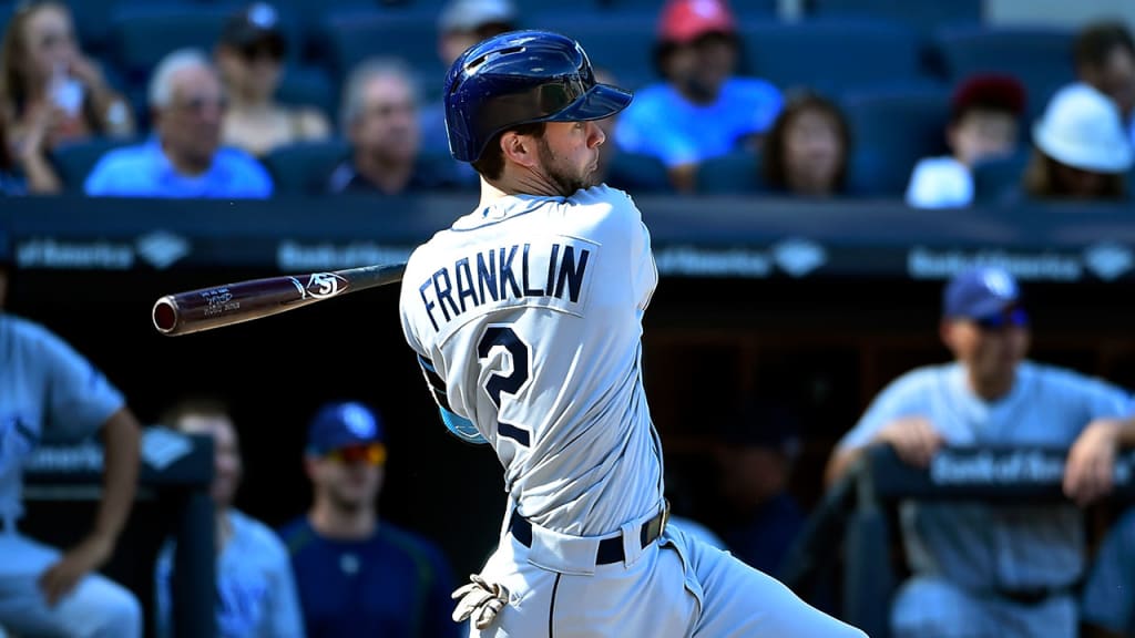 The Brewers will have to remove someone from the 25-man roster in order to make room for Nick Franklin. (AP)
