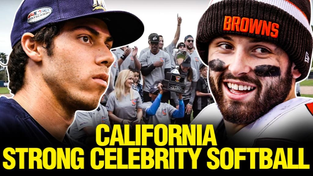 Christian Yelich Hosts Celebrity Softball Game Event