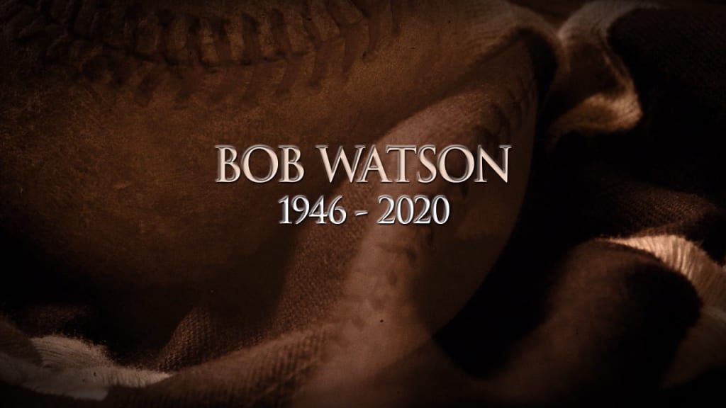 Yankees 1996 World Series champion GM Bob Watson dies at 74