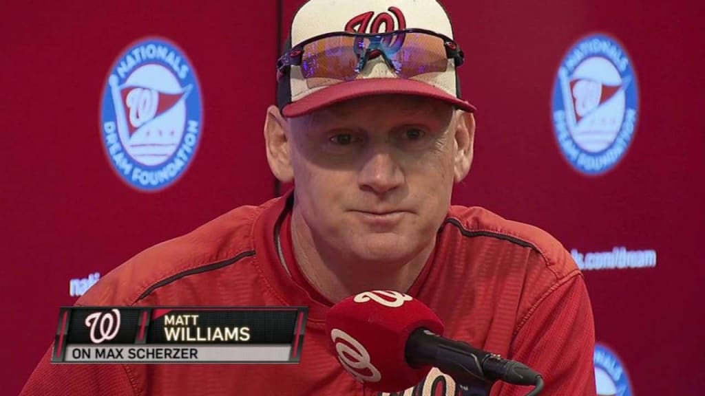 Nat's Max Scherzer nearly tosses perfect game