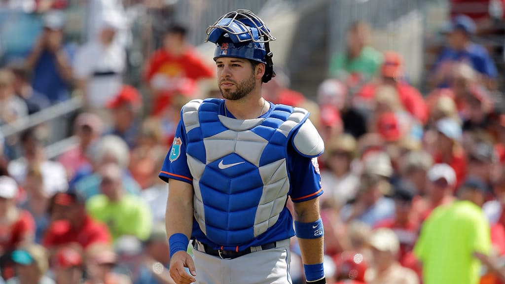 The Mets decided to carry Kevin Plawecki on their Opening Night roster. (AP)