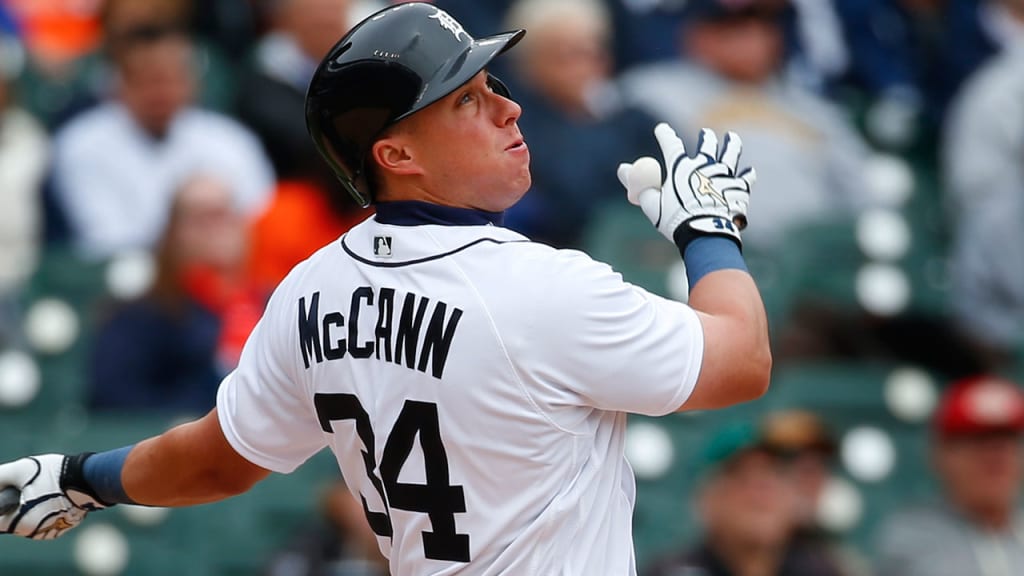 James McCann has appeared in four games with the Tigers this season. (AP)
