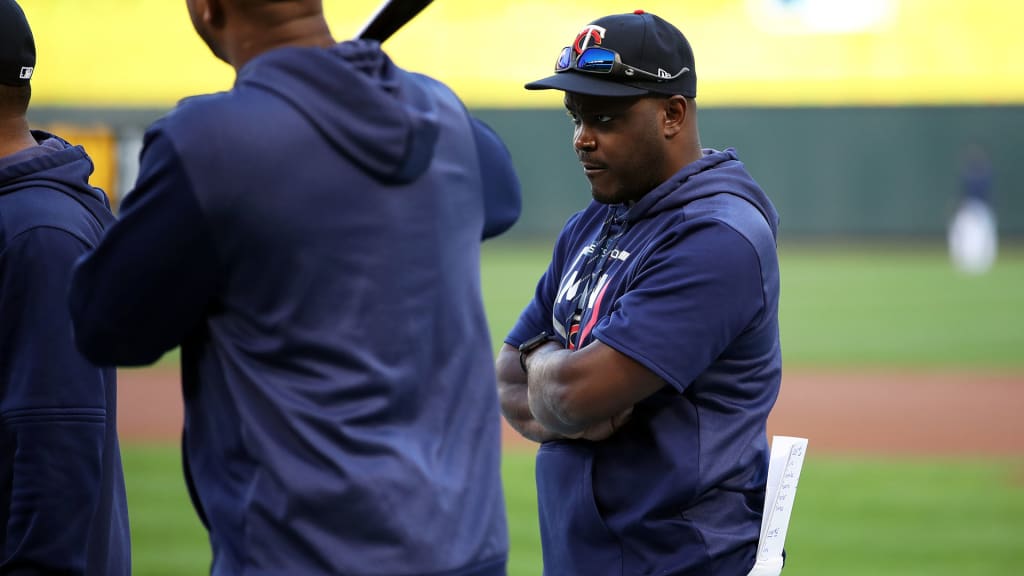 Marlins bench coach James Rowson