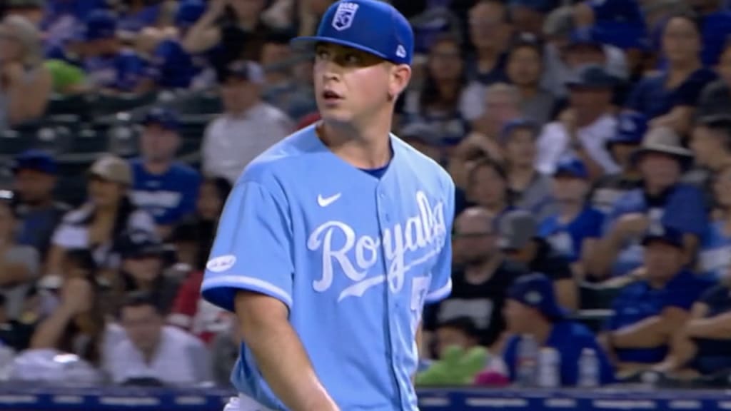 Kris Bubic strikes out Max Muncy