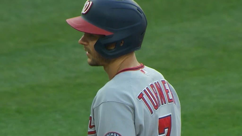 Turner exits after slide into 3rd