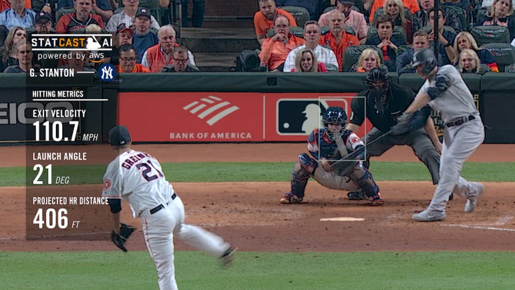 Statcast: Stanton's 406-ft. HR