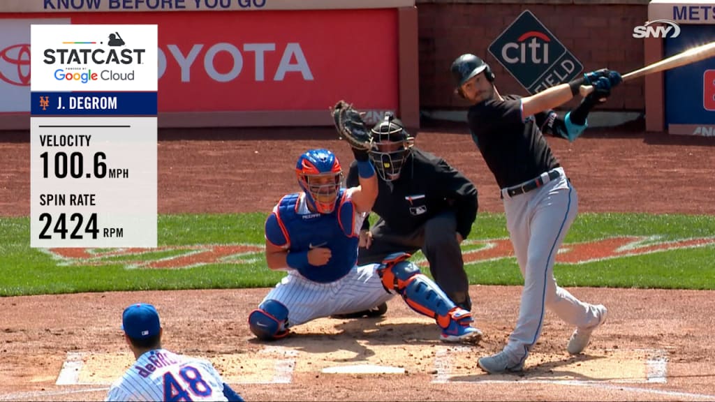 Jacob deGrom sets MLB record in NY Mets' loss to Miami Marlins