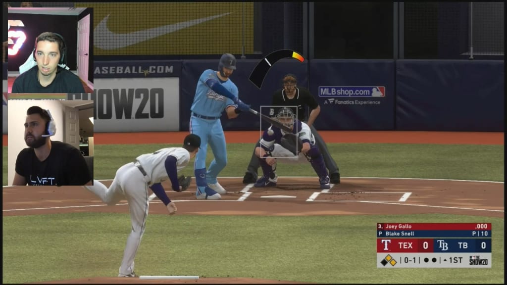 MLB The Show Players League: Rangers' Joey Gallo Dominates Night 1