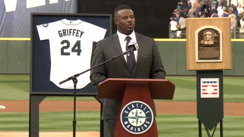 Griffey Jr. has number retired