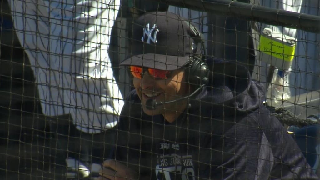 Boone on Stanton in left field