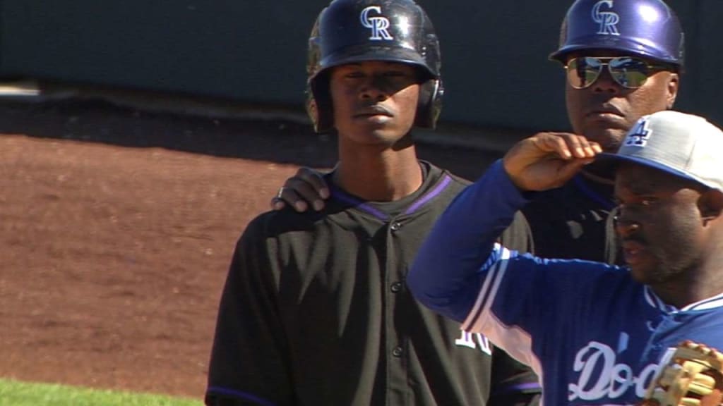 Batting Stance Guy on X: I 👀 u, Raimel Tapia. @Rockies