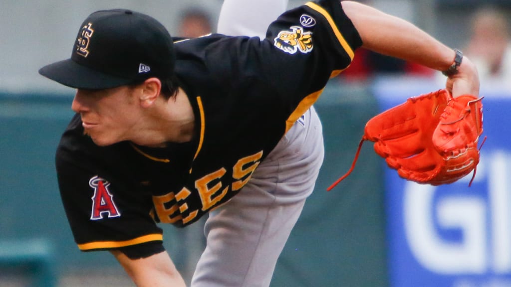 Tim Lincecum threw 95 pitches in Tuesday's rehab start for Triple-A Salt Lake. (MiLB.com/Joshua Bessex)
