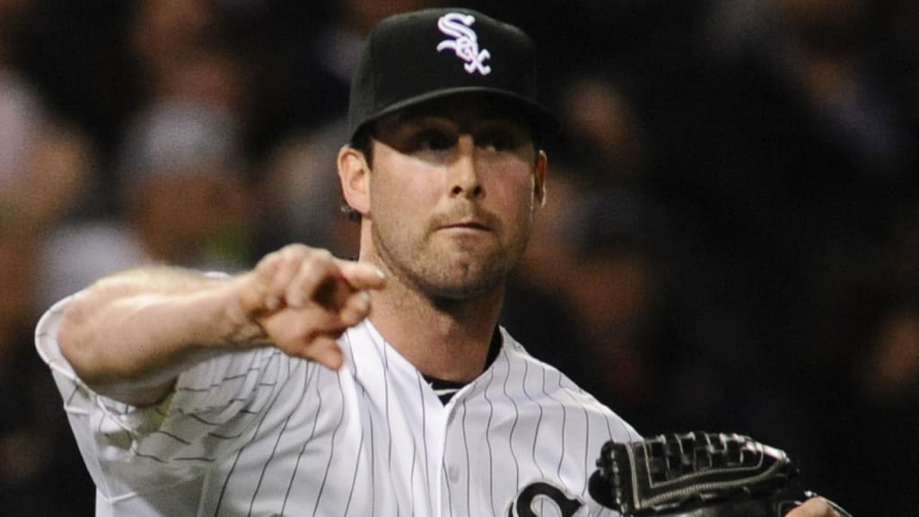 Scott Carroll had an 11.57 ERA in three appearances for the White Sox this season. (AP)