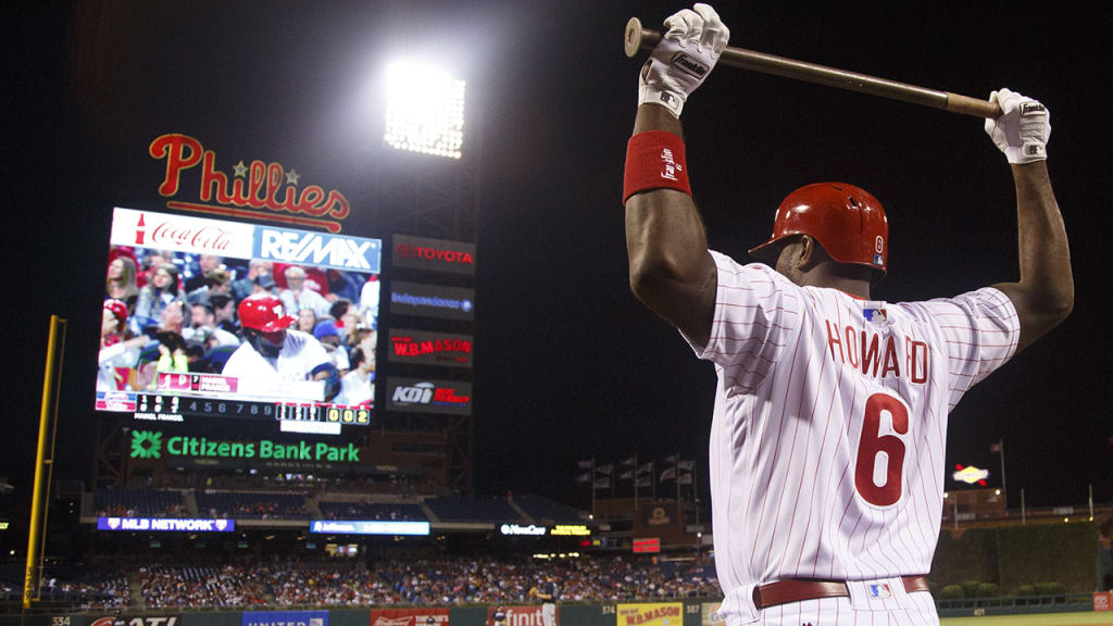 The Phillies will hold a pregame presentation for Ryan Howard at 2:30 p.m. ET on Sunday. (AP)