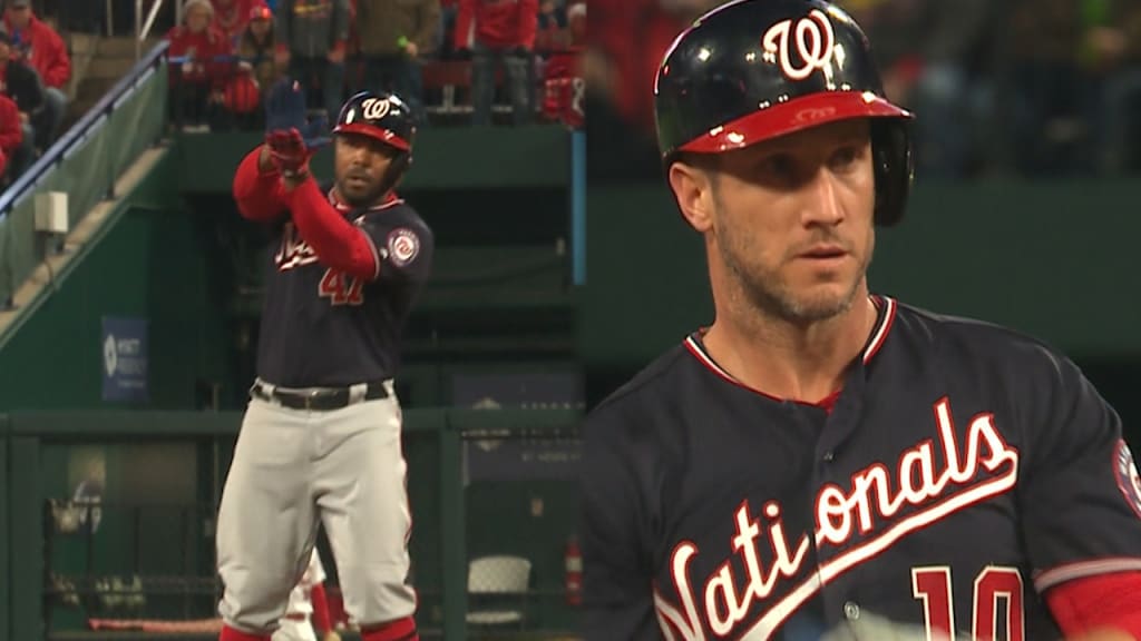 Nats open scoring with 2 doubles