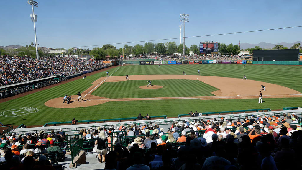 The Giants will take on the Cubs in their second game of the spring in Scottsdale. (Jeff Chiu/AP)