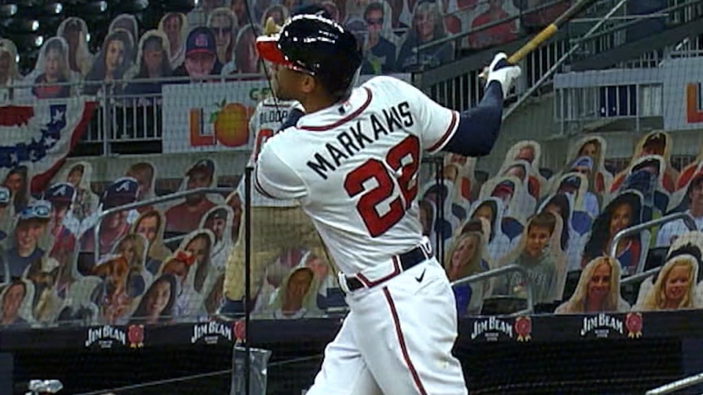 Nick Markakis Atlanta Braves 2015 - 2020 Thanks for the memories