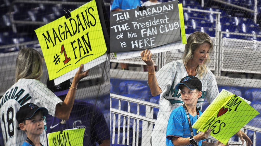 Who's the guy at the World Series in the Marlins jersey? Meet