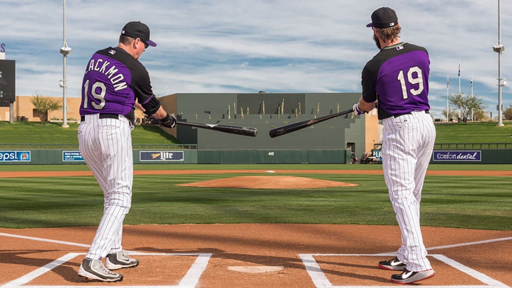 Myron Blackmon stoked his son Charlie's love for the game of baseball. (Rockies)