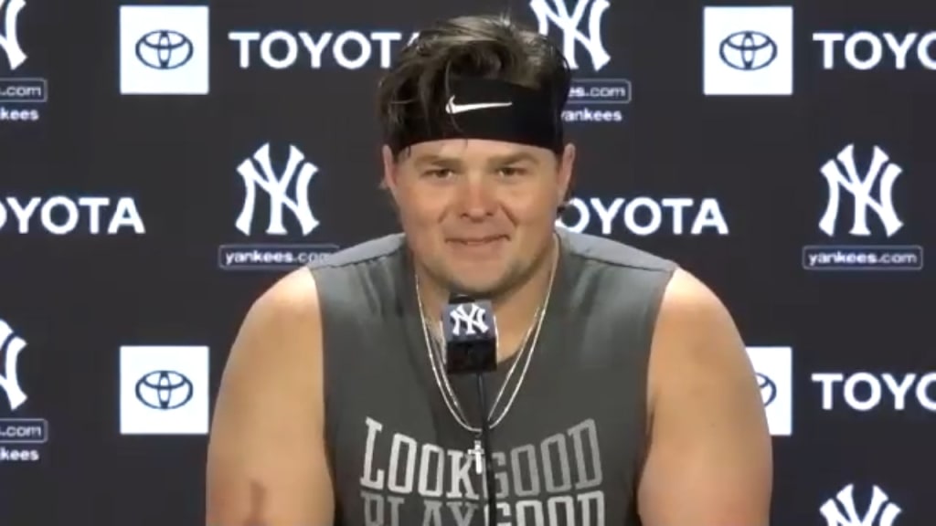 Yankees' Luke Voit back in New York rehabbing, providing comedy