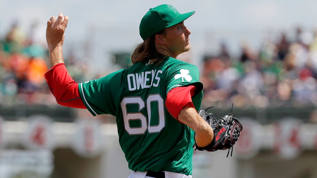 Henry Owens went 4-4 with a 4.57 ERA in 11 starts with the Red Sox as a rookie in 2015. (AP)