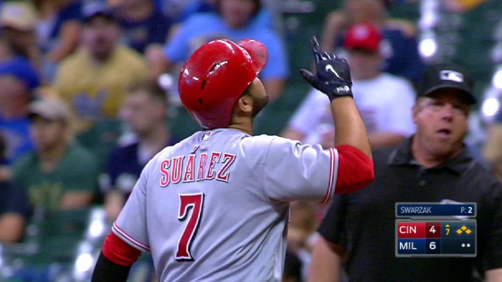 Suarez's RBI single