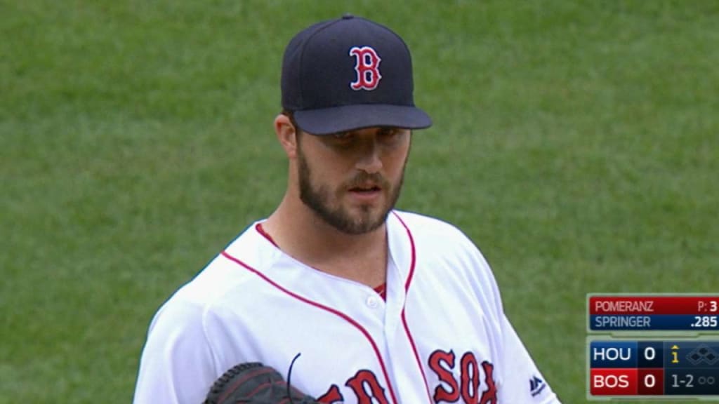 Pomeranz strong as Sox clinch