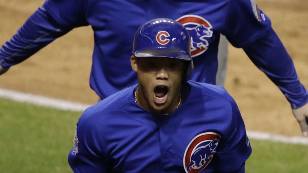November 1, 2016: Cubs force Game 7 as Addison Russell ties World