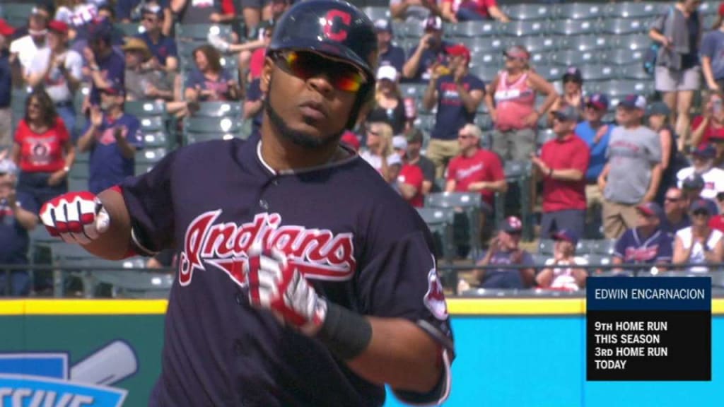 Edwin Encarnacion's homer helps Cleveland Indians cool off Houston Astros