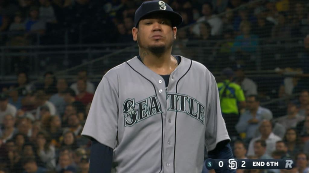 Hernandez K's 9 vs. Padres