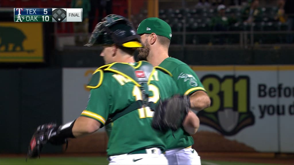 Olson's 4 RBIs lead A's past Rangers for 3rd straight win