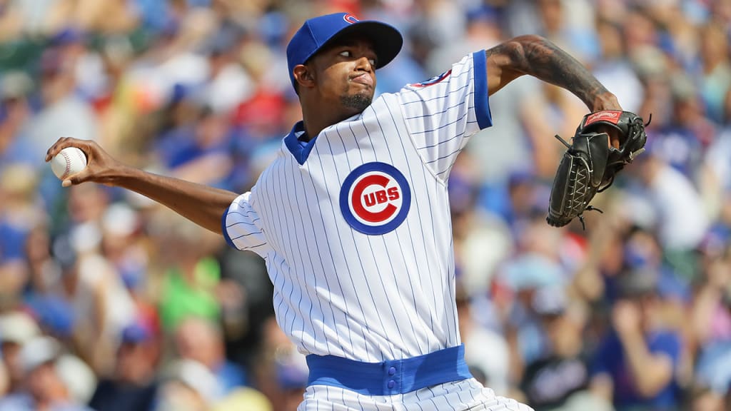Cubs reliever Carl Edwards Jr. had given up just five runs over 23 2/3 innings before Saturday's rocky outing. (Getty)