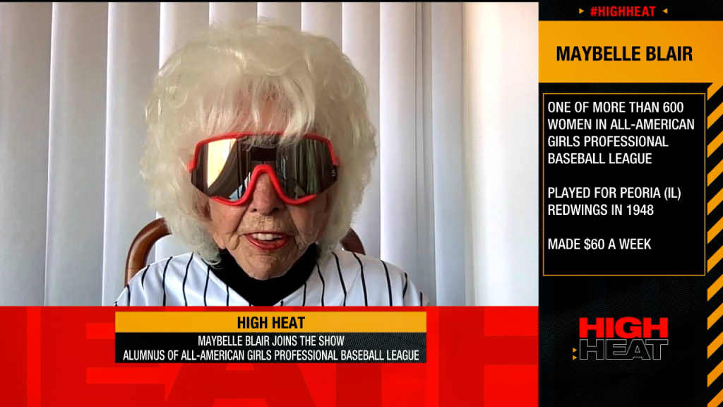 Former Female Baseball Pro Maybelle Blair Reflects on Coming Out at 95  Years Old