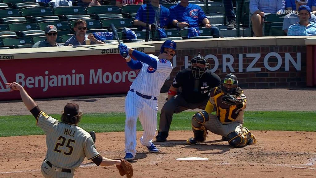 Baez, Rizzo lead surging Cubs past Padres 6-1