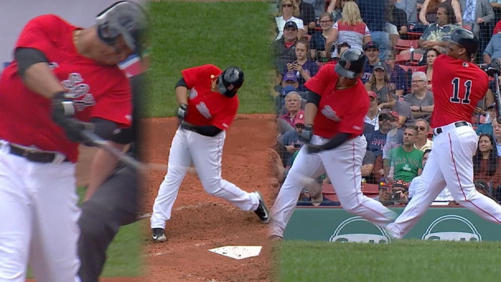 Devers' 2-homer, 6-RBI game