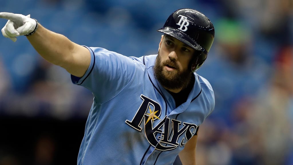A game of catch with Steven Souza Jr. is among the experiences fans can bid on in the annual auction for the Katharine Feeney Memorial Scholarship Fund. (AP)