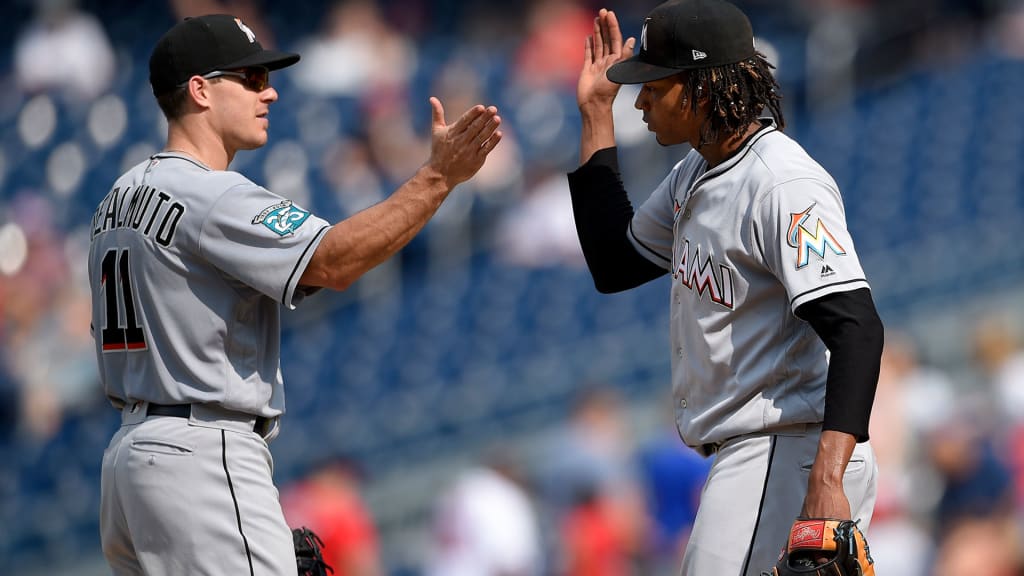 Milwaukee Brewers interested in Derek Dietrich of Miami Marlins