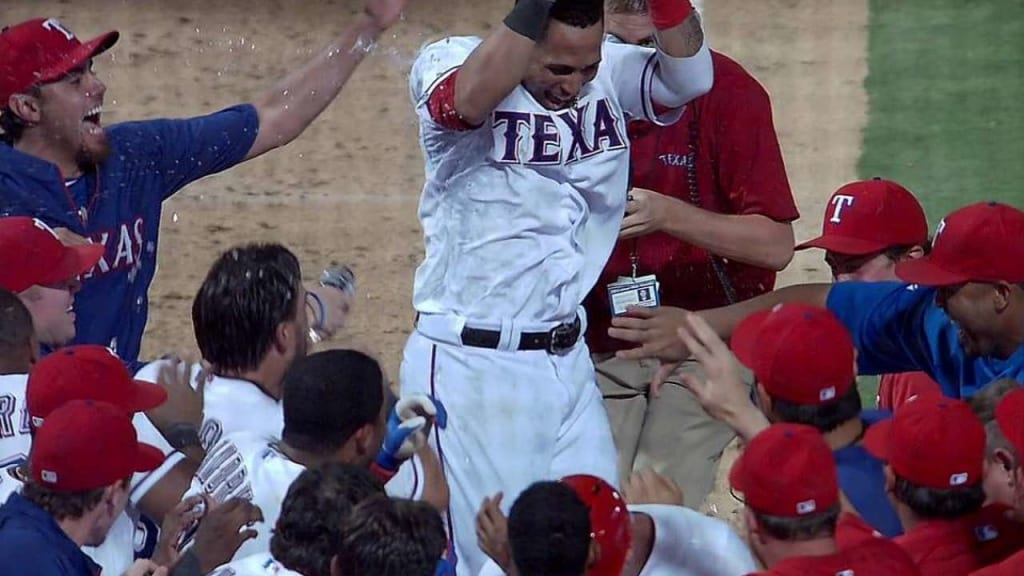 The 'Party at Napoli's' is officially in Arlington as Rangers