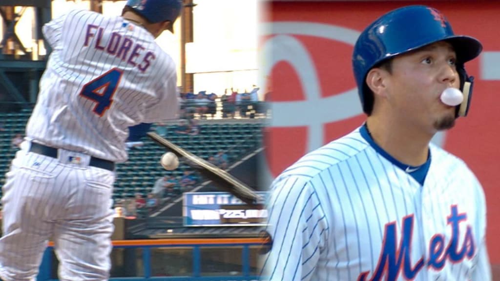 Wilmer Flores catches fire, helps Mets finish surprising sweep of Cubs