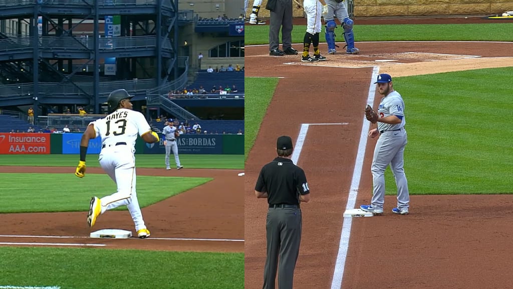 Pirates' Ke'Bryan Hayes called out ump after a horrific 3-1 call