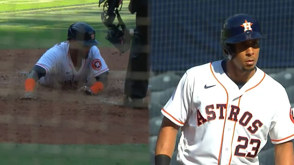 Michael Brantley's two-run single