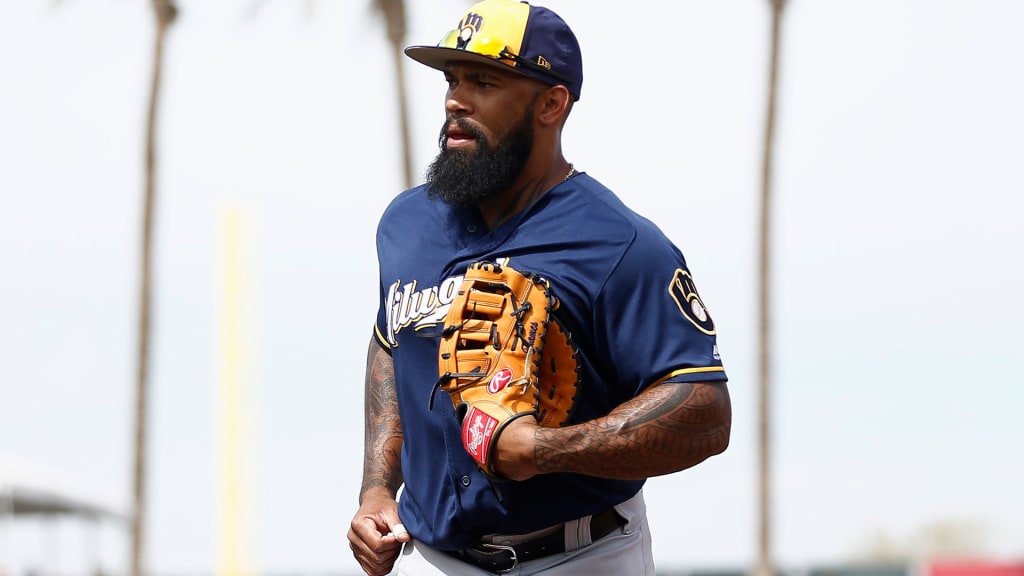 Eric Thames discusses post-surgery challenges.